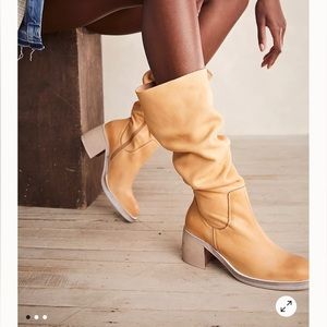 Free People essential slouch boots!